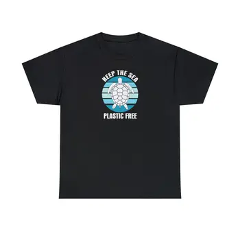 Keep The Sea Plastic Free pamut póló hosszú ujjú