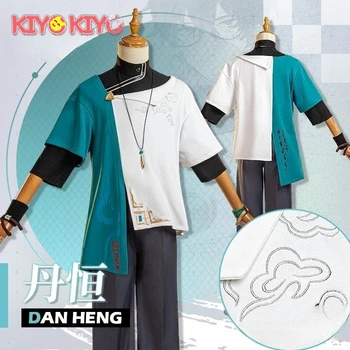 KIYO-KIYO Dan Heng a Honkai Star Rail-től Dan heng napi öltöny blúz ingnadrág cosplay jelmez férfinak