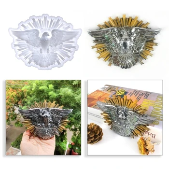 Kreatív 3D szilikon penész béke madár alakú kézműves otthoni szakácsokhoz és dekorációkhoz