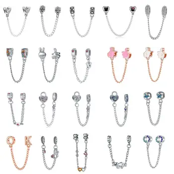 Kreatív nők A legkelendőbb karkötődísz az eredeti Pandora karkötőhöz Lány napi kiegészítők DIY láncok Sparkle Beads ajándék