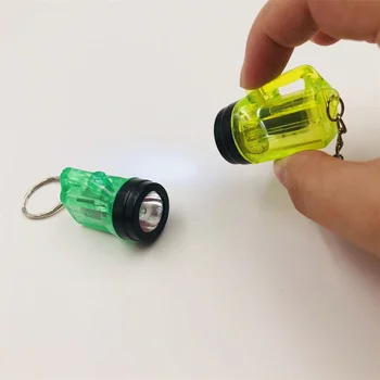 kulcstartó zseblámpa Mini zseblámpák zseblámpa vészvilágítás vízálló kis zseblámpák szuper fényes kulcstartó lámpák