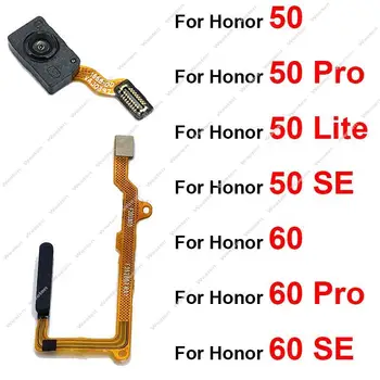  Képernyő alatti teljesítmény ujjlenyomat hajlítható kábel Huawei Honor 50 60 Pro 60Se 50 Lite Home Key ujjlenyomat-érzékelő Flex szalag alkatrészek