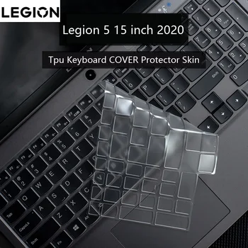 Lenovo Legion 5 15 hüvelykes játék laptopokhoz 2020 AMD Ryzen 15.6 hüvelykes átlátszó TPU billentyűzet COVER védő bőr