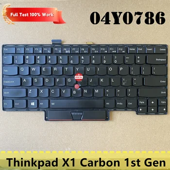 Lenovo Thinkpad X1 Carbon 1st Gen 2013 laptop angol nélkül háttérvilágítású billentyűzet 04Y0786 notebook