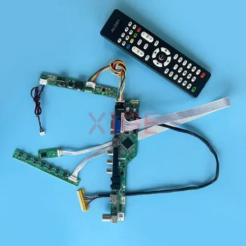 LTM185AT04 LTM185AT05 vezérlőhöz Meghajtó kártya TV analóg jel 30Pin LVDS 18.5