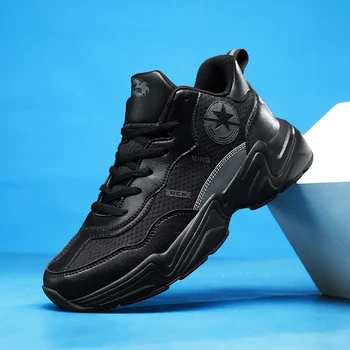 Magas tetejű nagy méretű kosárlabdacipők Férfi kültéri tornacipők Férfiak viselnek ellenálló párnázó cipőt Lélegző sportcipő Uniszex