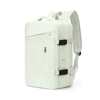 Meghosszabbítható repülőgép utazási hátizsák női férfi laptop táska nagy poggyásztáskák USB töltés üzleti diák multifunkcionális hátizsák