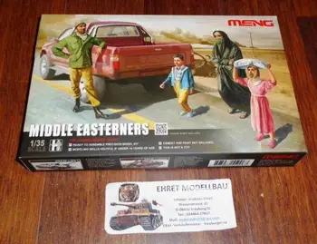 MENG Model 1/35 HS-001 Middle Eastrners (Human sorozat) (4 figura a dobozban) Super
