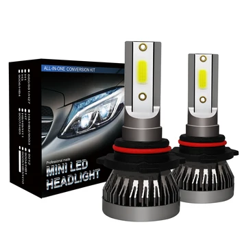 MINI1-9005/HB3/H10 MINI1-LED fényszórók Xenon fényszórók autókhoz, teherautókhoz, SUV-khoz, lakóautó HID 6000K szín enyhe 200m fénytartomány