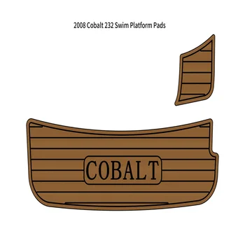 Minőség 2008 Cobalt 232 úszóplatform lépcsőpad hajó EVA hab mű teak fedélzeti padlószőnyeg