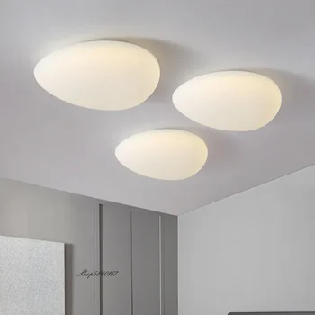 Modern akril kavicsos mennyezeti lámpa kreatív szabálytalan mennyezeti függő lámpa nappali dekorációhoz tetőtéri hálószoba led világítás