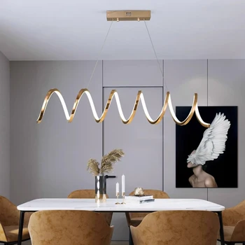 Modern étkező Függő lámpák beltéri világítás Mennyezeti lámpa függő fény led csillár dekoratív beltéri világítás