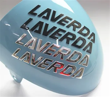 Motorkerékpár embléma matrica 3d tankkerék logó matrica Laverda matricához