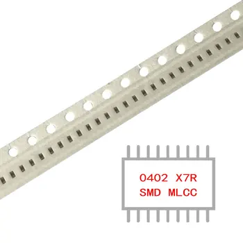 MY GROUP 100DB SMD MLCC CAP CER 2200PF 50V X7R 0402 kerámia kondenzátorok raktáron
