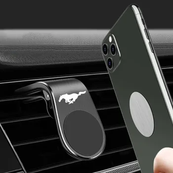 Mágneses autós telefontartó légelszívó klip tartó forgása Mobiltelefon Ford Mustang GT 2005 2007 2008 350 2015 2016 2018 SHELBY
