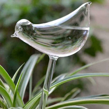 Műüveg automata virágöntöző lusta öntöző utazási csepegtető