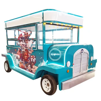 Nagykereskedelmi ár Kávé mobil élelmiszer-teherautók koncessziós élelmiszer-teherautó pótkocsi Élelmiszerkocsi eladó
