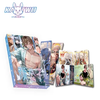 New Live KATWO Yan Gongzi Anime Male God Double Fold Winka Cp kártya Triple Fold Film Thick Card Doujin játékok és hobbik ajándék