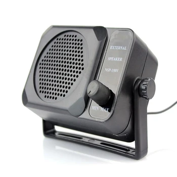 NSP-150V Mini külső hangszóró Yaesu Kenwood számára Icom Yaesu mobil autórádió Ham CB rádió