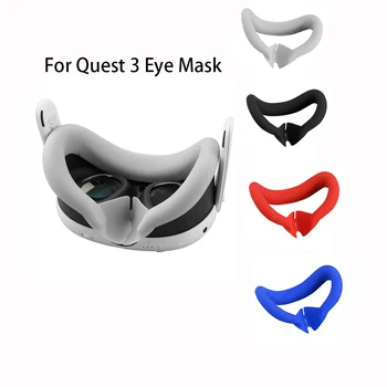 Oculus Quest 3 VR szemmaszk fedő szemüveghez Izzadságálló tok Fényblokkoló szilikon arcpad 4 állítható fogaskerék tartozékok