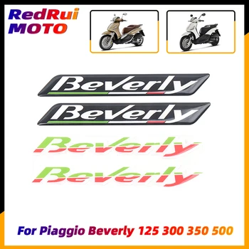 Piaggio Beverly 125 300 350 500 robogó motorkerékpár 3D vízálló matrica Testhéj matrica védő burkolat burkolat embléma jelvény