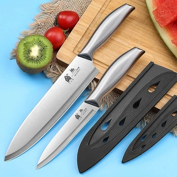 PLYS konyhakés szeletelő kés rozsdamentes acél gyümölcskés konyhai főzés szupergyors éles húsvágó halgyilkos kés