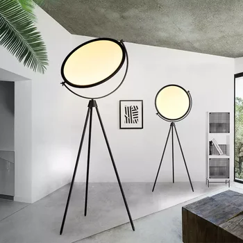 Posztmodern állólámpa Olasz kreatív állvány állólámpa fekete-fehér SAROKLÁMPA Állítható éjjeli LED designer kanapé lámpa