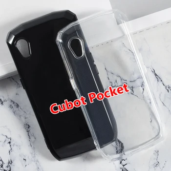 Protection puha fekete TPU telefontok Cubot Pocket 4