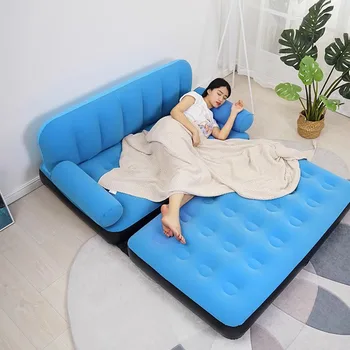 Puffs ágy Nappali kanapék Felfújható lusta kanapék Szekcionált kanapék Konferenciaasztalok Összecsukható levegő Sillon Cama Erkély bútorok