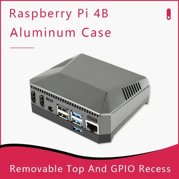 Raspberry Pi 4 Metal Shell ARGON ONE V2 ONE M.2 NANOSOUND ONE Case HiFi hangzás ventilátorral
