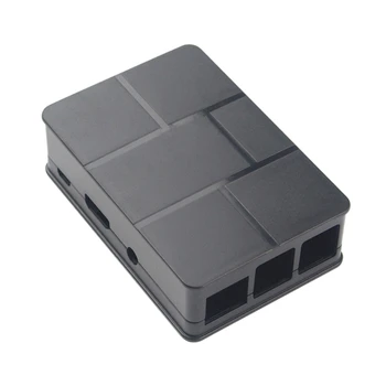 RaspberryPi 3B+ fekete tok fedél dobozhoz ABS doboz tároló tok RaspberryPi 3 modell B+ tartozékokhoz