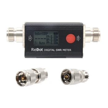 REDOT RD106P digitális SWR mérő SWR teljesítménymérő 120W FMB VHF UHF80-999MHz állóhullám-arány 1.00-99.9 DMR Walkie Talkie támogatás