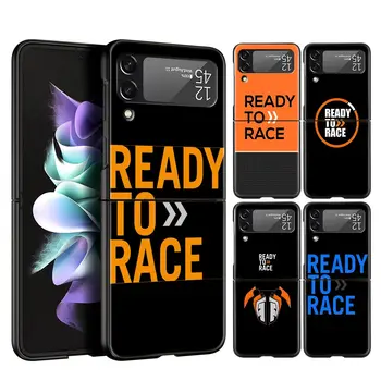 Samsung Galaxy Z Flip 3 4 5G kemény fekete összecsukható PC-telefontok számára, amely készen áll a versenyre luxus Samsung Z Flip3 fedél fedél fedél számára