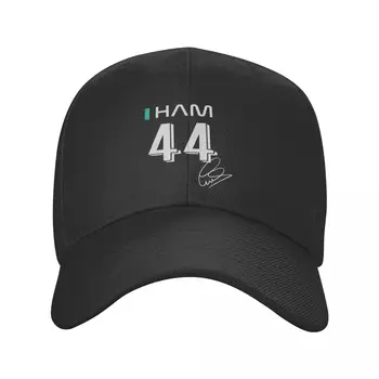 Személyre szabott Hamiltons 44 Baseball sapka férfi nők állítható I HAM Sport Car Racing Apa kalap utcai ruházat