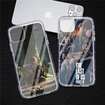 The Last of Us Part 2 Phone Case FOR IPhone 14 13 12 11 Pro Plus X 13 Pro MAX XR XS MINI Átlátszó tok
