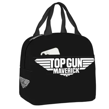 Top Gun White Maverick uzsonnás doboz nőknek Szivárgásmentes hűtő Thermal Food szigetelt uzsonnás táska Irodai munka Piknik táskák