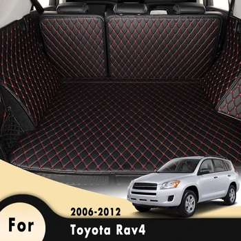 Toyota Rav4 Rav 4 2009 2010 2011 2012 autó rakomány bélés padló csomagtartó szőnyegszőnyeg szőnyeg autó belső kiegészítők vízálló burkolat