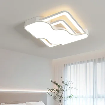 Ultra vékony modern mennyezeti lámpák LED mennyezeti lámpák nappalihoz hálószoba világítás dekor lámpatest ultravékony led mennyezeti lámpa wh