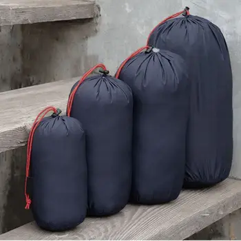 Ultrakönnyű fitnesz nylon táska Új vízálló S/M/L/XL Utazási tároló táskák Utazási készletek Kültéri kempingezés Túrázás