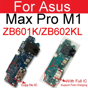 USB töltőport csatlakozó Flex kábelkártya modul ASUS ZenFone Max Pro M1 ZB601KL ZB602KL töltőaljzathoz dokkoló kártya