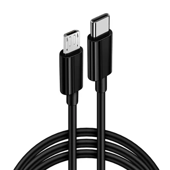 UsbC TypeC - Micro USB kábel OTG adapter gyors töltési adatkábel 100CM 3.28ft