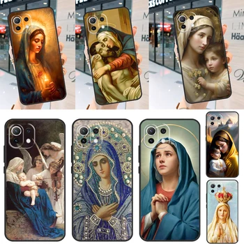 Virgin De Guadalupe Virgen Mary tok Xiaomi 13-hoz 11T 12T Pro 12 Lite 12X tok POCO F5 Pro X3 X4 X5 Pro M5 F4 GT F3-hoz