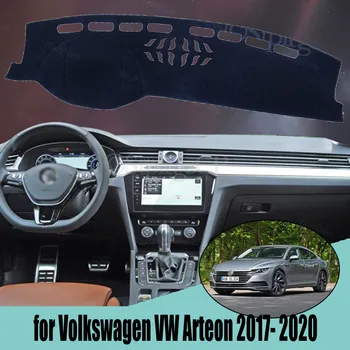 Volkswagen VW Arteon 2017- 2020 jobb oldali meghajtáshoz jó poliészter anyag könnyű autó műszerfal burkolat szőnyeg