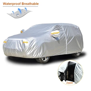 Vízálló autótakarók Kültéri napvédő burkolat vízálló autóhuzatokhoz Szemüveg lakókocsi csomagtartó szúnyogháló Qm5 takaró autó