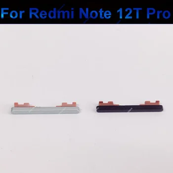 Xiaomi Redmi Note 12T Pro UP Dowm kötet oldalsó gomb oldalsó teljesítmény hangerő gomb teljesítmény oldalsó gomb Csere oldalsó gombok csere javítás pótalkatrész
