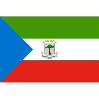 Yehoy 90*150cm Egyenlítői-Guinea zászló díszítésre