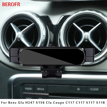 Állítható autós telefontartó Mercedes Benz Gla H247 X156 Cla Coupe C117 C117 X117 X118 2019 autó belső tartozékai