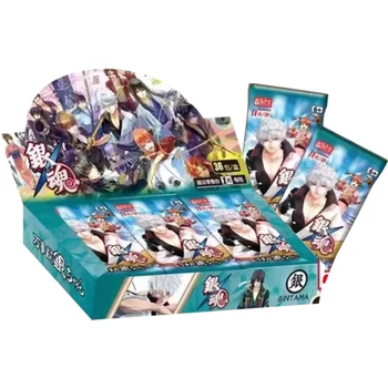 Új Gintama kártyák gyerekeknek Anime figura Genshin Impact Aether Jean Lisa Lumine eredeti gyűjteményes kártya Gyerekek játszanak