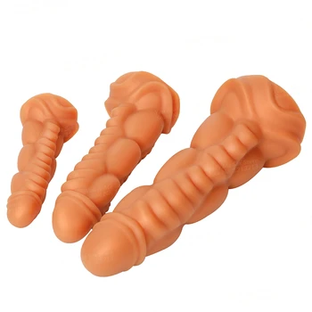 Új hatalmas anális dildók Prosztata masszázs szuper nagy popsi dugók hüvelyi végbélnyílás tágító szex játékok férfiaknak Nők maszturbátorok Felnőtt 18+