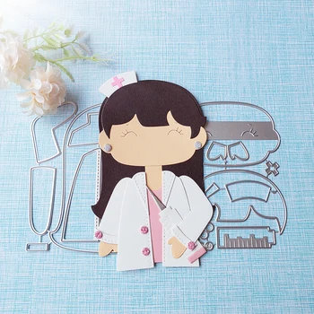 Új lány baba nővér vágás dies scrapbook dekoráció dombornyomott fotóalbum dekorációs kártya készítés DIY kézművesség